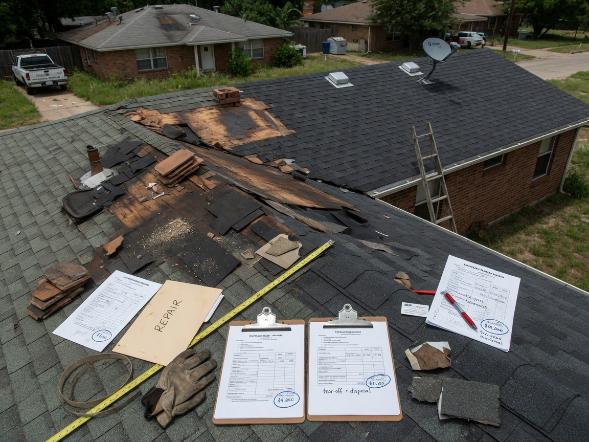 Cost Guide for Roof Repairs Versus Full Replacement